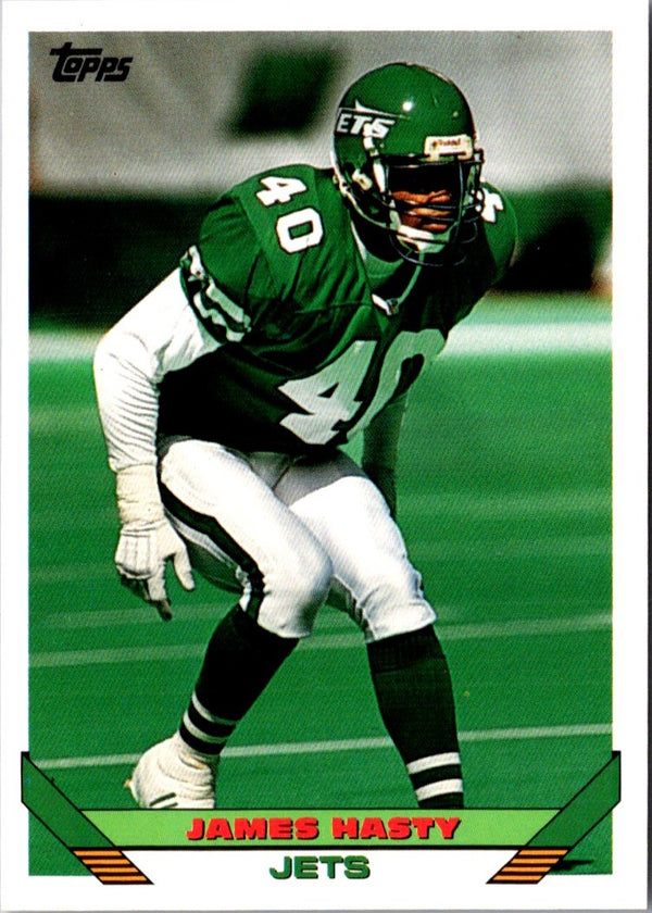 1993 Topps James Hasty #489