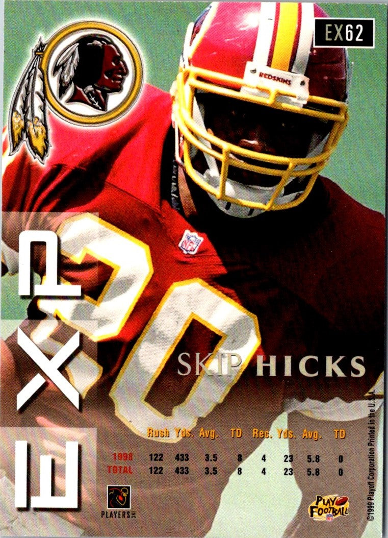 1999 Playoff Prestige EXP Skip Hicks