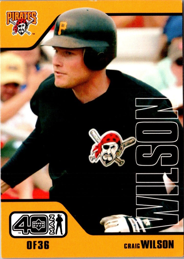 2002 Upper Deck 40-Man Craig Wilson