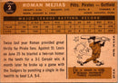 1960 Topps Roman Mejias