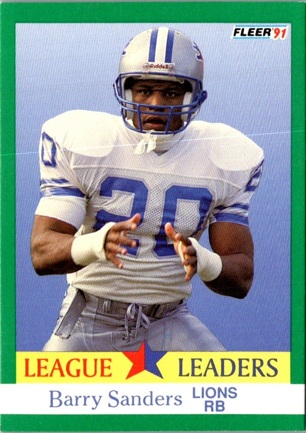 1991 Fleer Barry Sanders #415