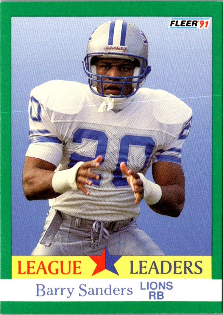 1991 Fleer Barry Sanders