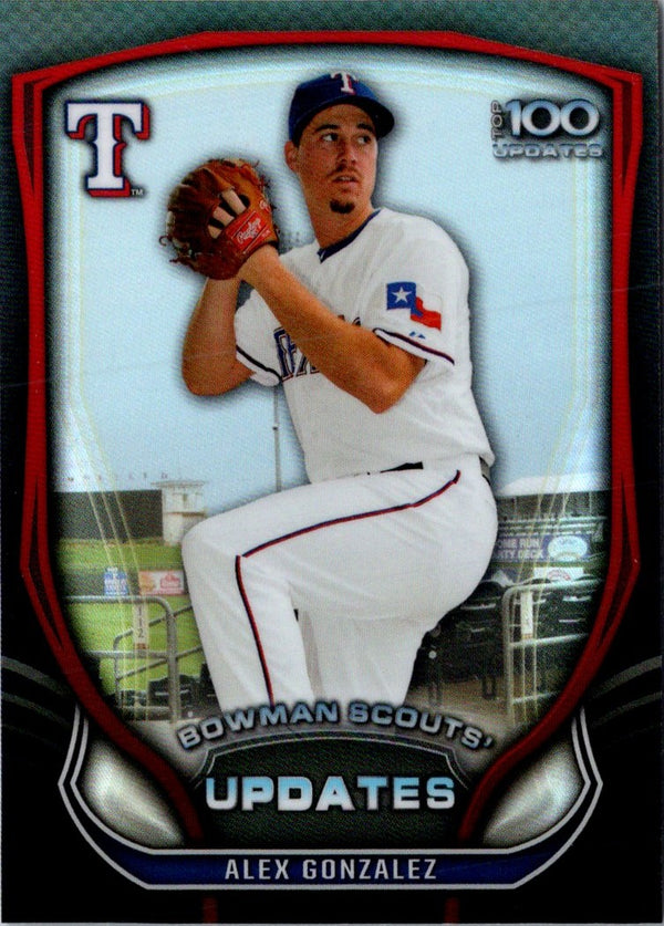 2015 Bowman Chrome Scouts Update Alex Gonzalez #BSU-AG