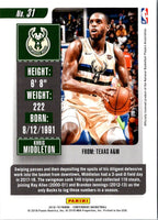 2018 Panini Contenders Game Ticket Red Khris Middleton #31