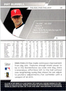 2002 Philadelphia Phillies Photocards Pat Burrell