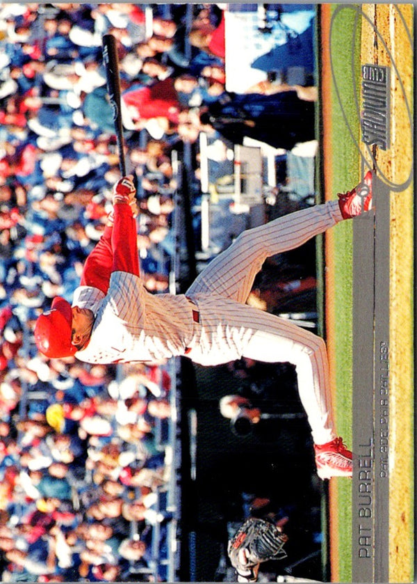 2002 Philadelphia Phillies Photocards Pat Burrell #6