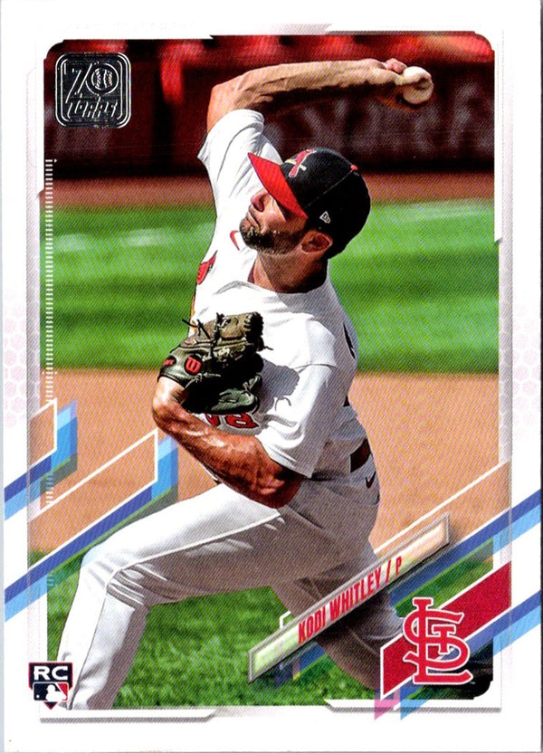 2021 Topps Kodi Whitley #145 Rookie