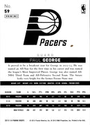 2013 Hoops Paul George