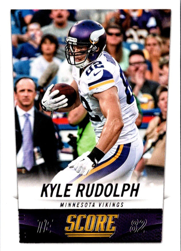 2014 Score Scorecard Kyle Rudolph #126