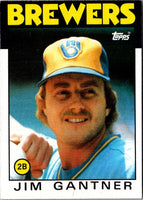 1986 Topps Jim Gantner #582