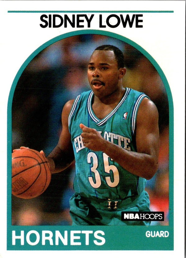 1989 Hoops Sidney Lowe #31 Rookie