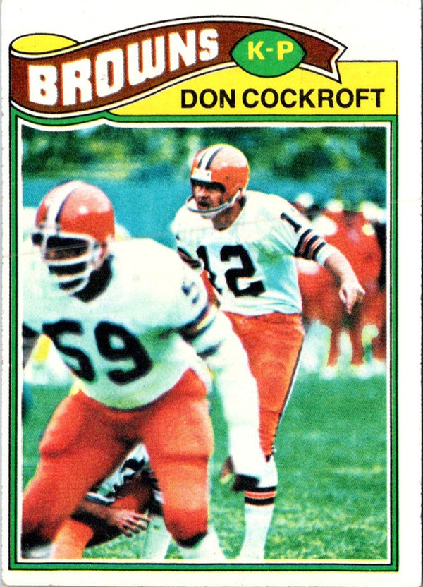 1977 Topps Don Cockroft #304