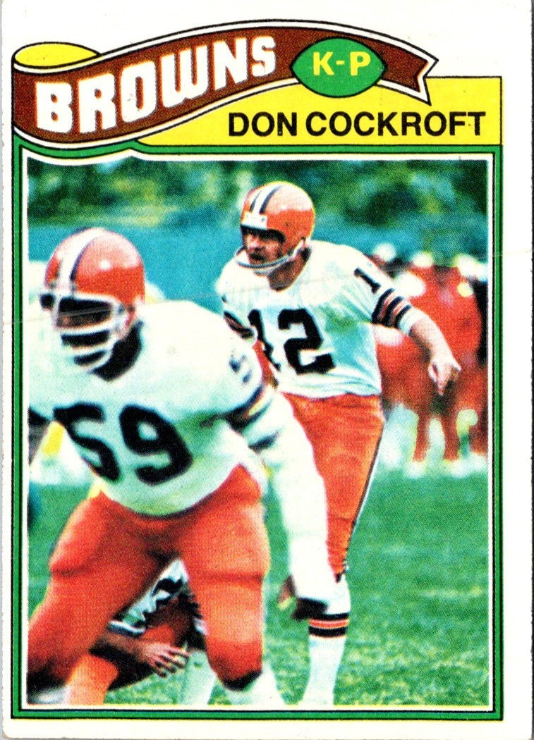 1977 Topps Don Cockroft