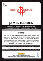 2015 Panini Complete James Harden #129