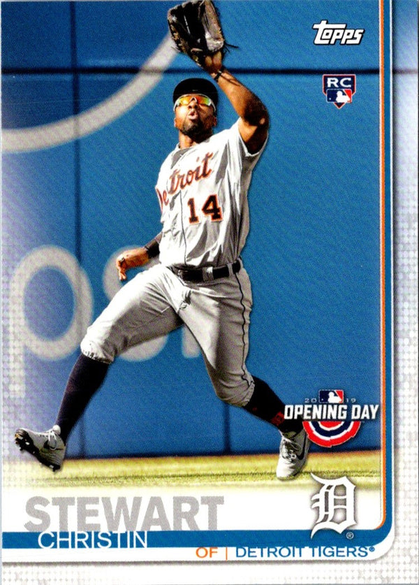 2019 Topps Opening Day Christin Stewart #68 Rookie