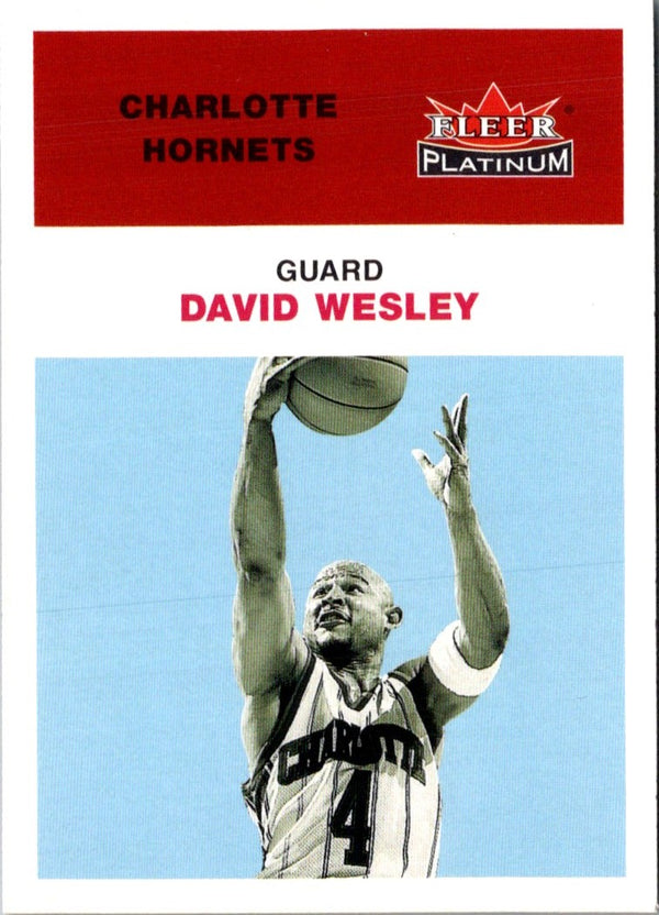 2001 Fleer Platinum David Wesley #96