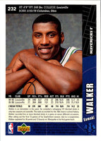 1996 Collector's Choice Samaki Walker #232 Rookie