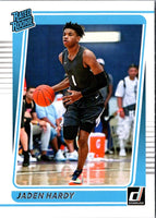 2022 Panini Chronicles Draft Picks Donruss Optic Rated Rookie Jaden Hardy #11
