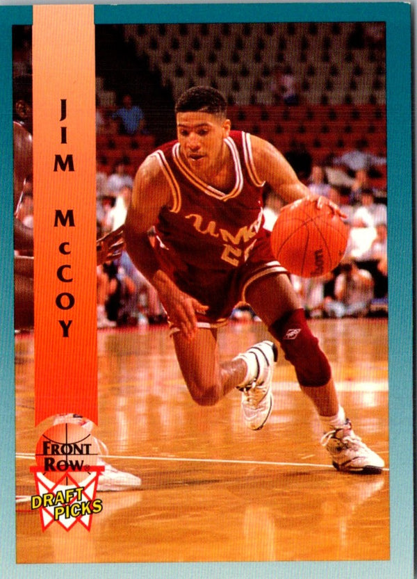 1992 Front Row Draft Picks Jim McCoy #43