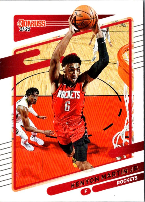 2021 Donruss Holo Red and Gold Laser Kenyon Martin Jr. #97