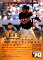 1997 Finest Darryl Hamilton #210