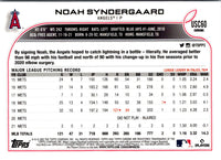 2022 Topps Chrome Update Noah Syndergaard #USC60