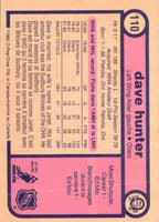 1982 O-Pee-Chee Dave Hunter #110