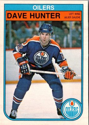 1982 O-Pee-Chee Dave Hunter #110