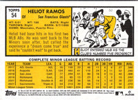 2022 Topps Heliot Ramos #209 Rookie