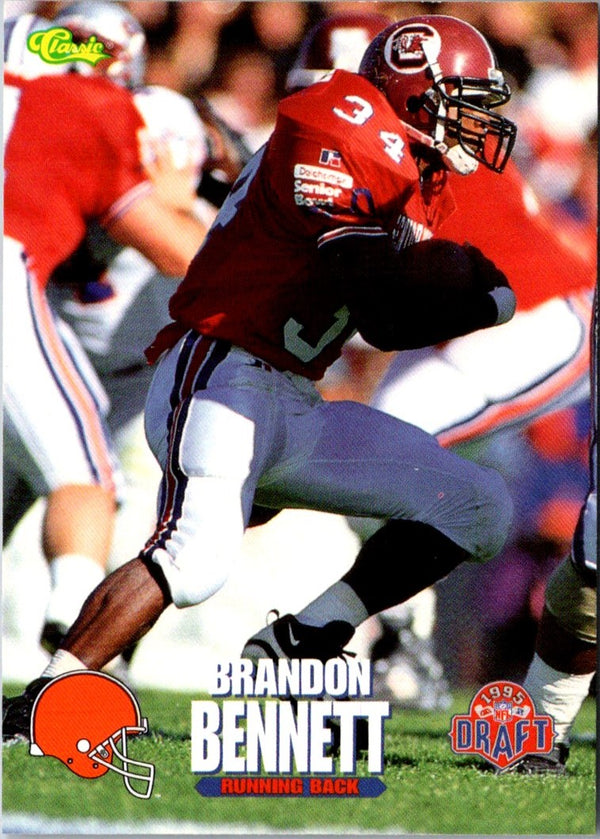 1995 Classic NFL Rookies Brandon Bennett #59