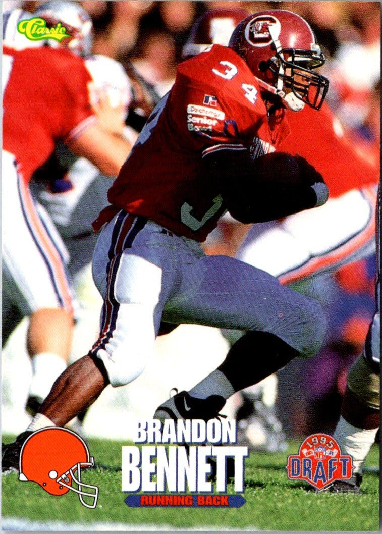 1995 Classic NFL Rookies Brandon Bennett