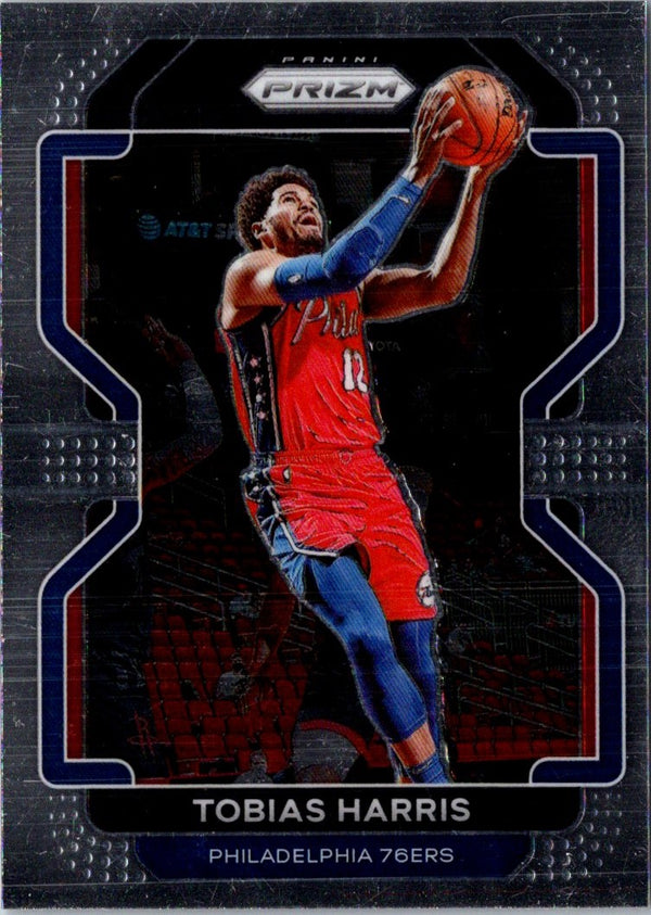 2021 Panini Prizm Blue Tobias Harris #145