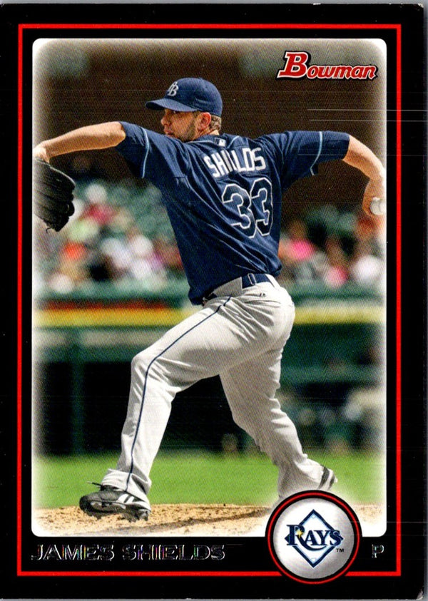 2010 Bowman James Shields #87