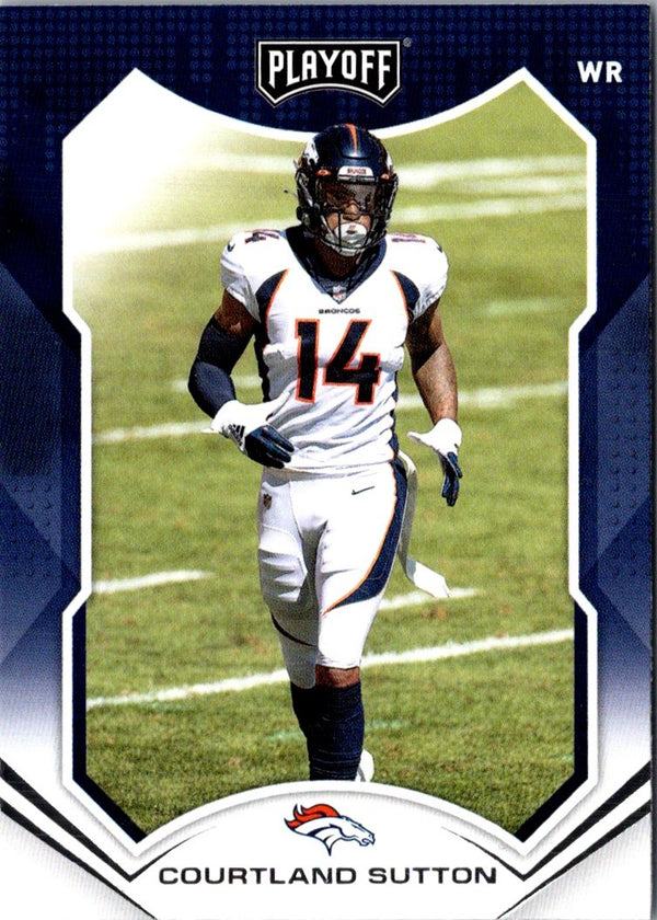 2021 Panini Playoff Courtland Sutton #77