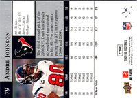 2009 Upper Deck Andre Johnson #79