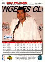 1995 Collector's Choice Brian Williams #233