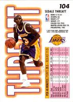 1993 Fleer Sedale Threatt #104