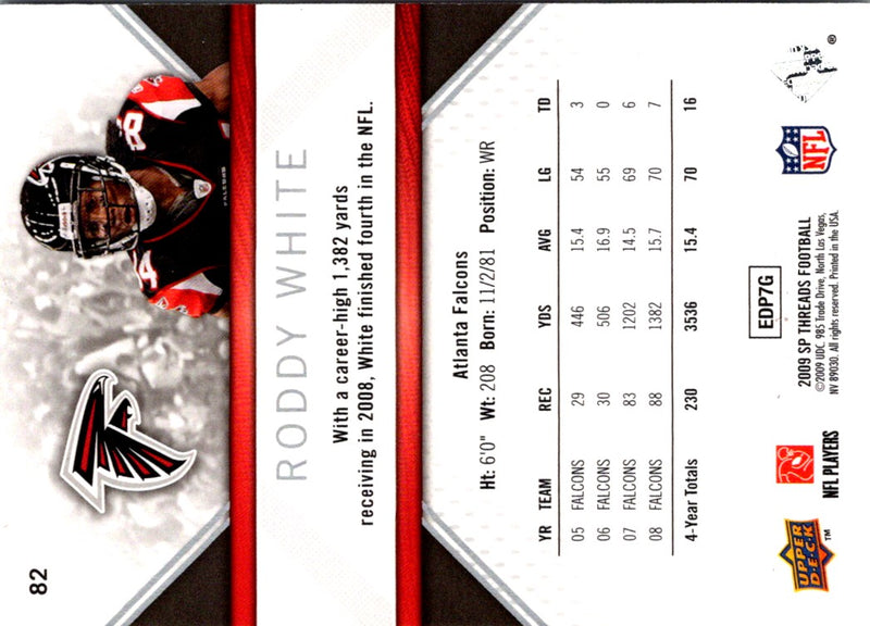 2009 SP Threads Roddy White