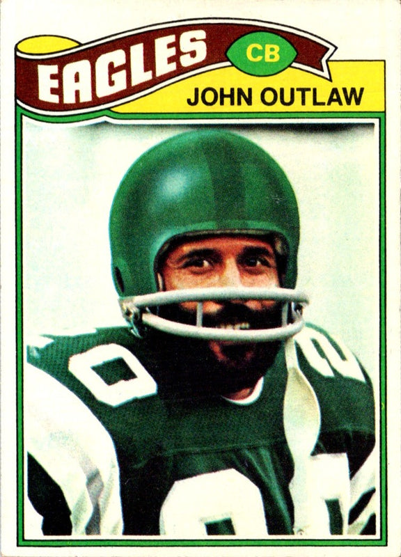 1977 Topps John Outlaw #466 NR-MT
