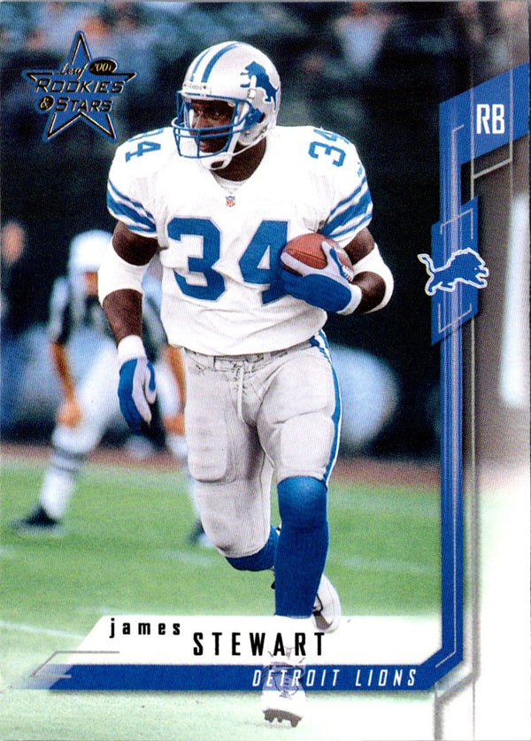 2001 Leaf Rookies & Stars James Stewart #40