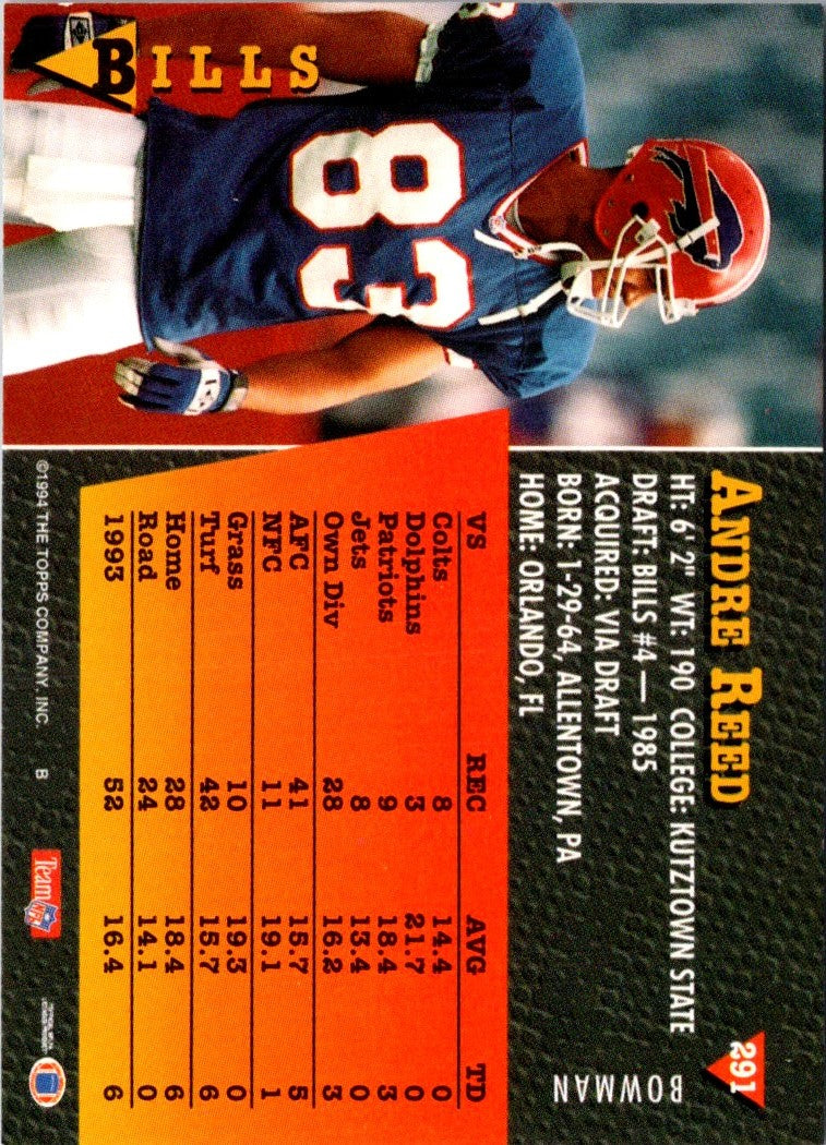 1994 Bowman Andre Reed