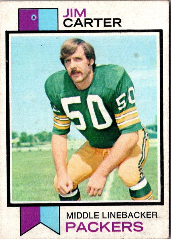 1973 Topps Jim Carter #55 Rookie