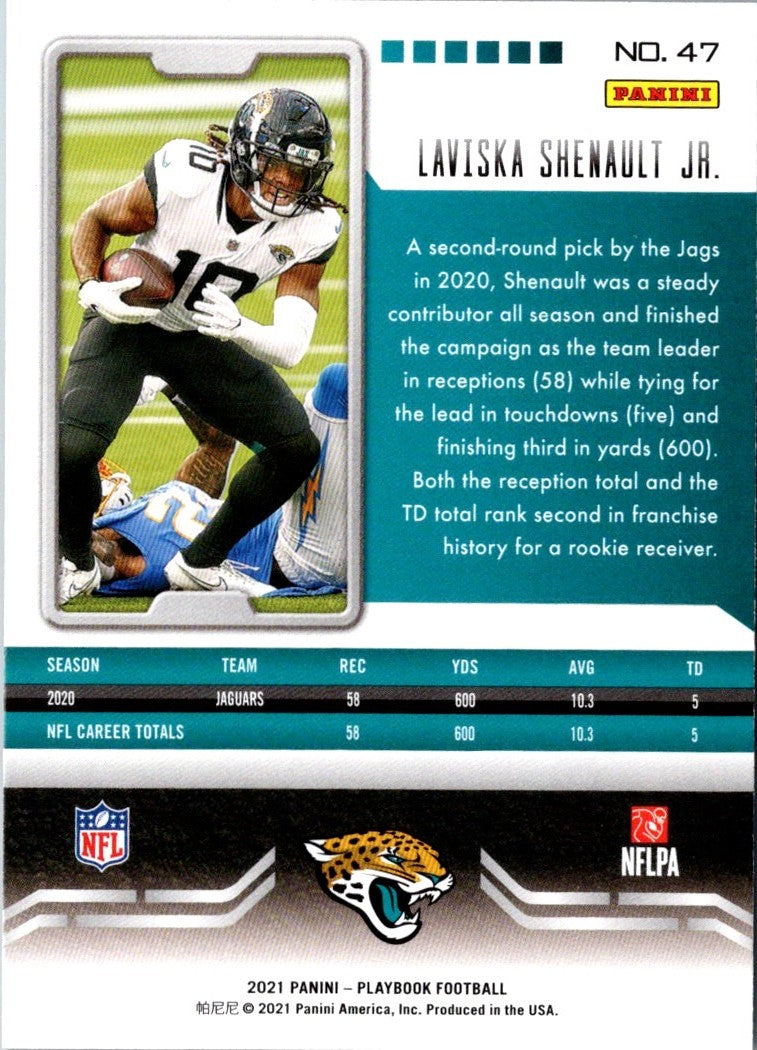 2021 Panini Playbook Laviska Shenault Jr.