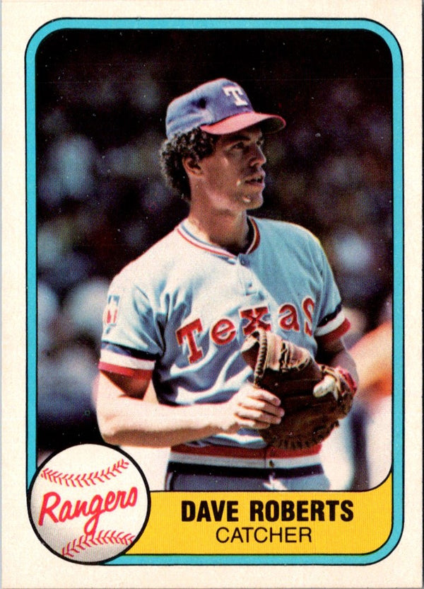 1981 Fleer Dave Roberts #636