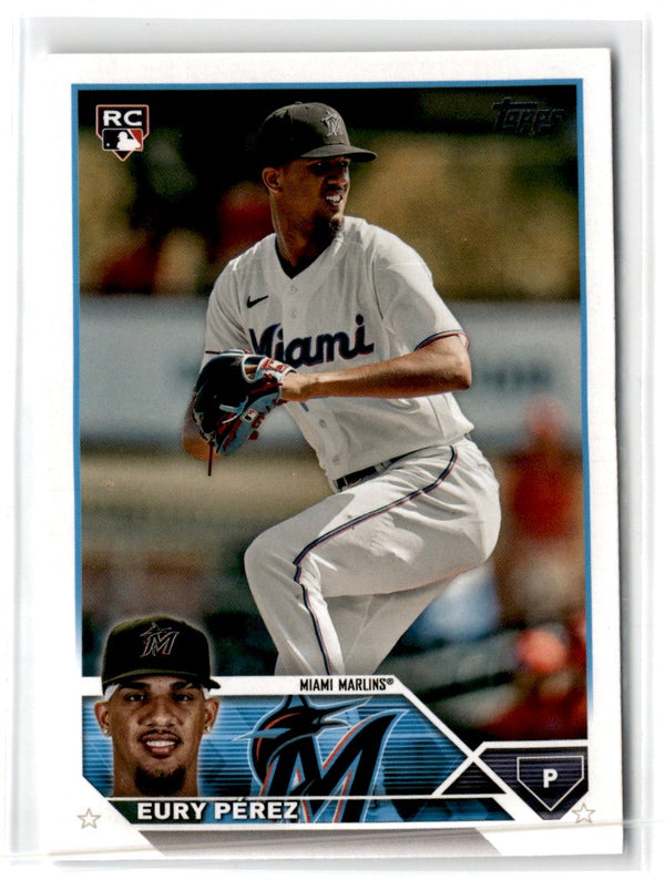 2023 Topps Update Eury PÃ©rez #US139 Rookie