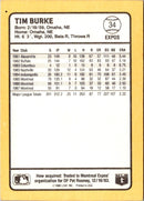 1988 Donruss Baseball's Best Tim Burke