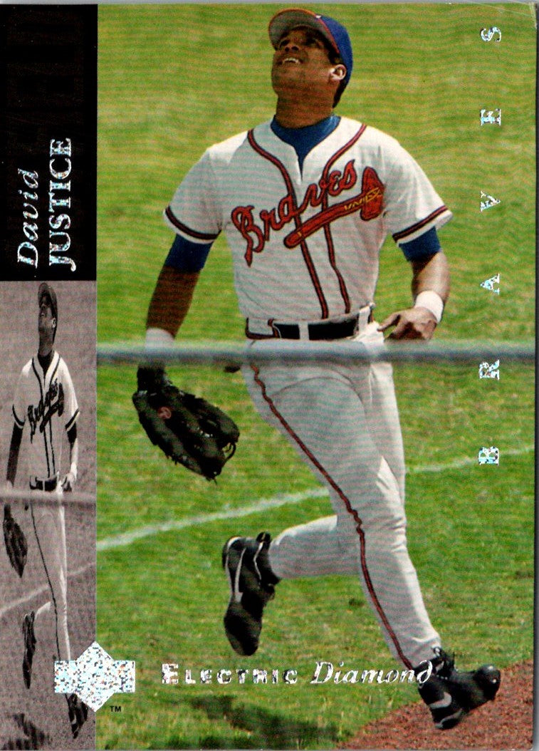 1994 Upper Deck Electric Diamond David Justice