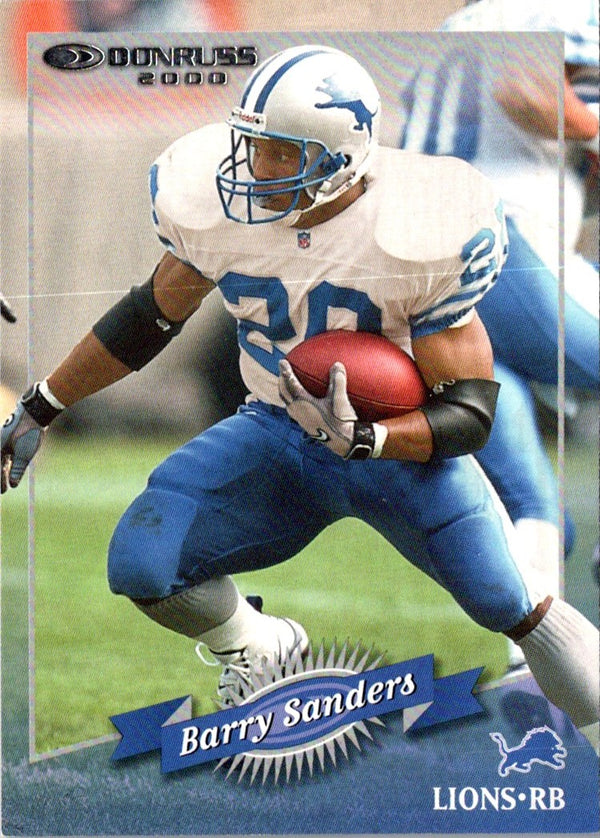 2000 Donruss Barry Sanders #55