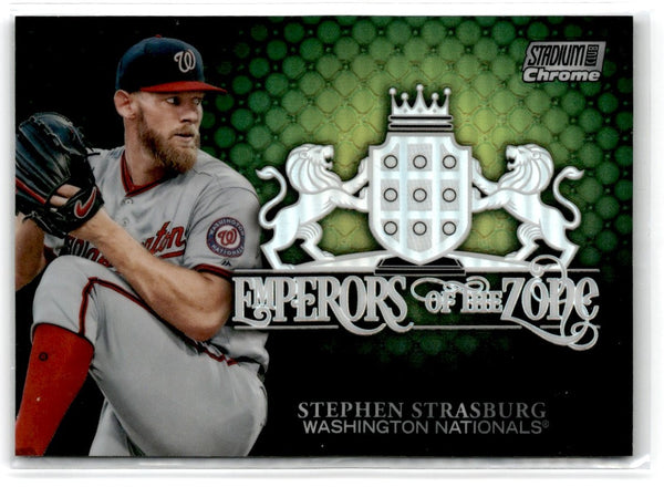 2020 Stadium Club Chrome Emperors of the Zone Stephen Strasburg #EOZ-18