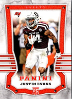 2017 Panini Justin Evans #154 Rookie